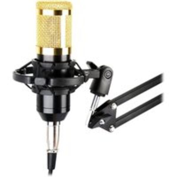 KINSMAN KMICKIT Professional Condenser Microphone Kit - Gold