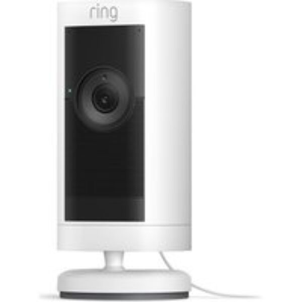 RING Stick Up Cam Pro Plug-in - White