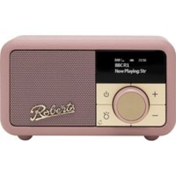 ROBERTS Revival Petite 2 DABﱓ Retro Bluetooth Radio - Dusky Pink