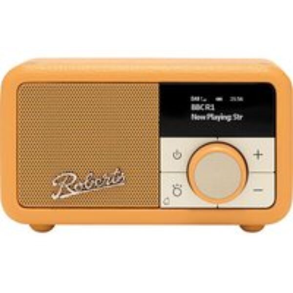 ROBERTS Revival Petite 2 DABﱓ Retro Bluetooth Radio - Sunburst yellow