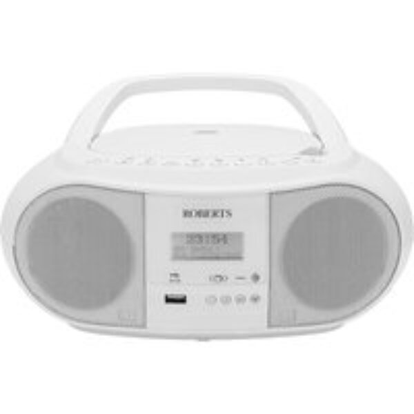 ROBERTS ZoomBox 4 DAB/DABﱓ Bluetooth Boombox - White