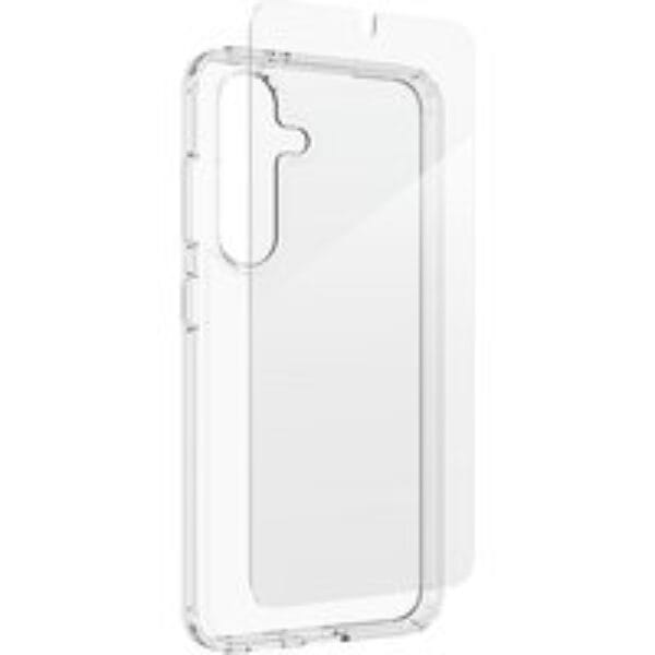 DEFENCE Galaxy S24 Case & Screen Protector Bundle - Clear