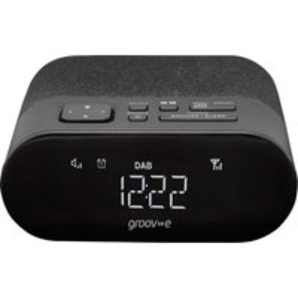 GROOV-E Roma GV-CR03 DAB/FM Clock Radio - Black