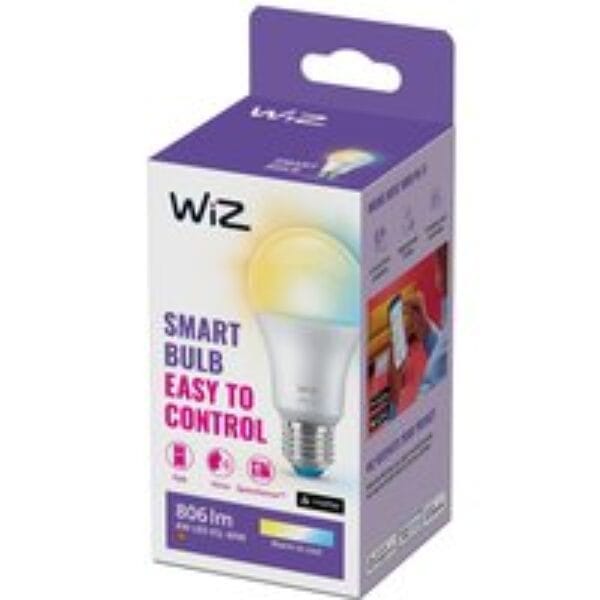 WIZ A60 Tunable White Smart Light Bulb - E27