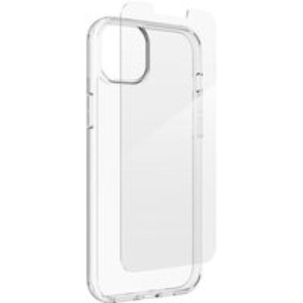 DEFENCE iPhone 15 Pro Max Case & Screen Protector Bundle - Clear