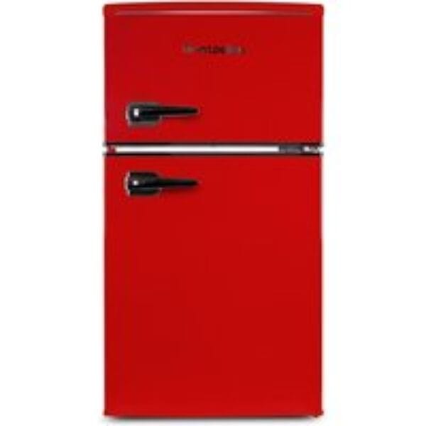 MONTPELLIER Retro MAB2035ER 80/20 Undercounter Fridge Freezer - Red