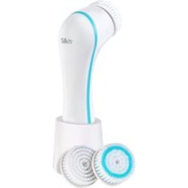 SILK'N Pure Facial Cleansing Brush - White & Blue