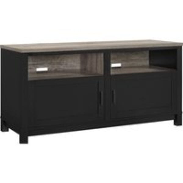 DOREL HOME 1753296PCOMUK Carver 1359 mm TV Stand - Black & Brown