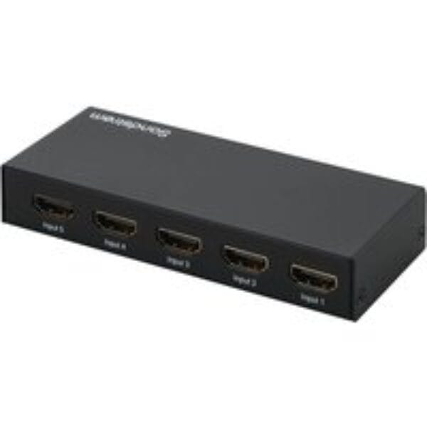 SANDSTROM SHDSW18 5-Port HDMI Switch Box