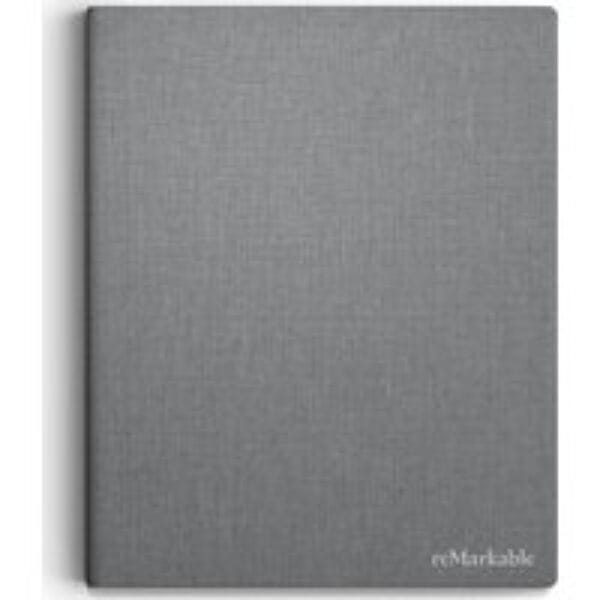 REMARKABLE Polymer Weave Book Folio Case - Grey