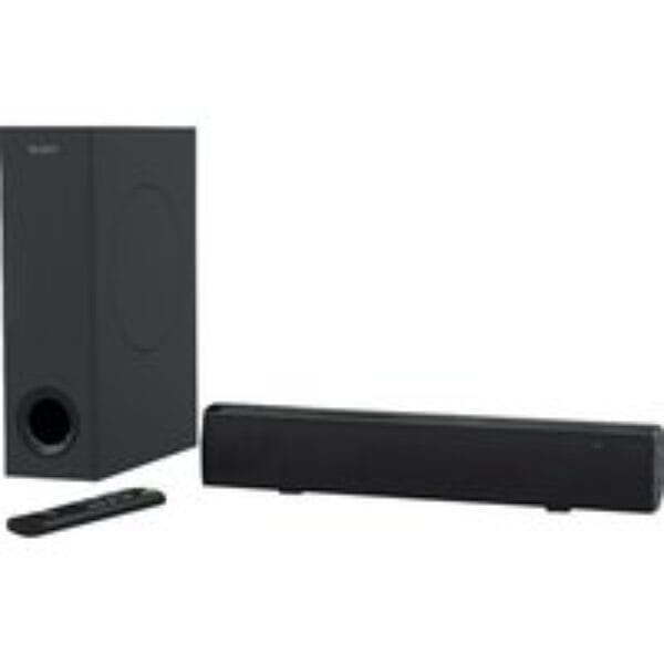 MAJORITY Bowfell Plus 2.1 Compact Sound Bar - Black