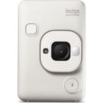 INSTAX Mini LILPLAY Hybrid Instant Camera & Printer - Misty White