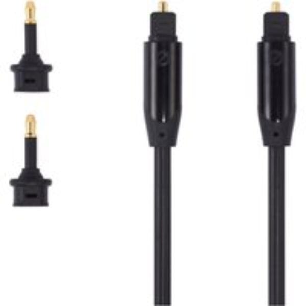 SANDSTROM Black Series S1OPT114X Digital Optical Cable - 1 m