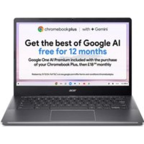 ACER 514 14" Chromebook Plus - Intel® Coreª i3