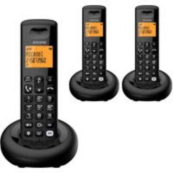 ALCATEL E260 Svoice TAM Cordless Phone - Triple Handsets