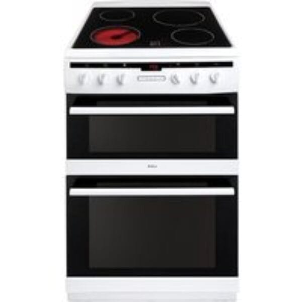 AMICA AFC6550WH 60 cm Electric Ceramic Cooker - White