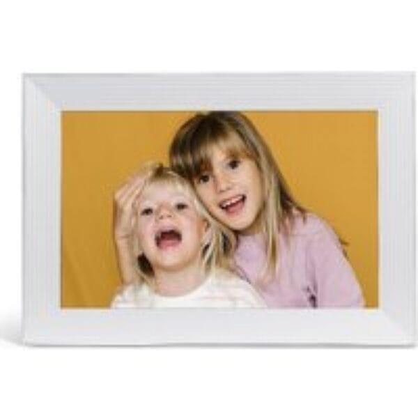 AURA Carver 10.1" WiFi Digital Photo Frame - White