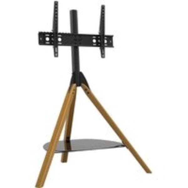 AVF Hoxton FSL1000HOXLWB 1000 mm TV Stand with Bracket - Light Wood & Black