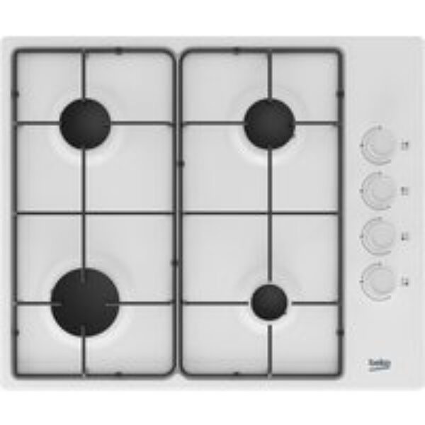 BEKO HIBG64120SW 61 cm Gas Hob - White