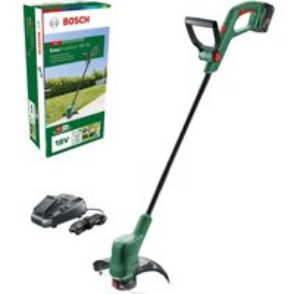 BOSCH EasyGrassCut 18V-26 Cordless Grass Trimmer with 1 battery - Green