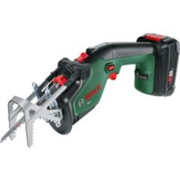 BOSCH KEO Cordless Garden Saw with 1 battery - Green & Black