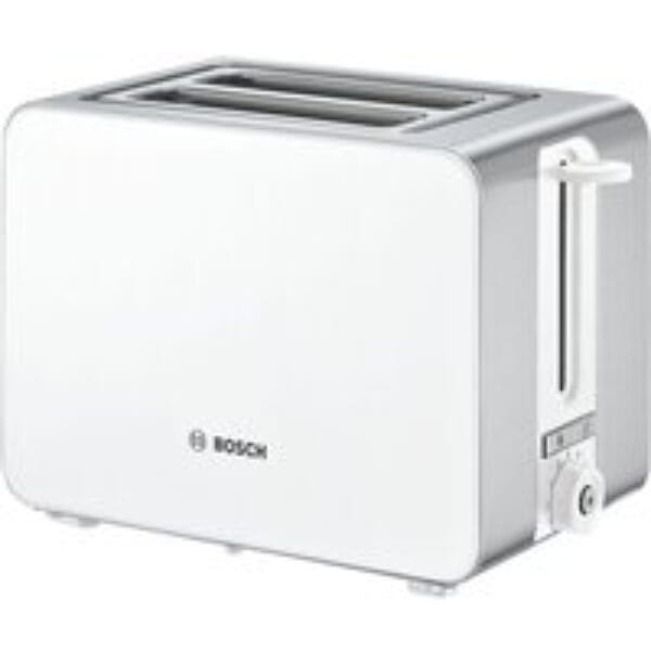 BOSCH Sky TAT7201GB 2-Slice Toaster - White