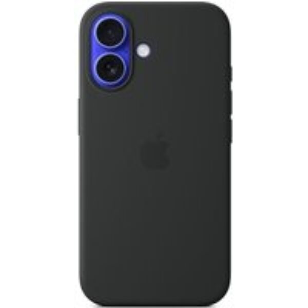 APPLE iPhone 16 Silicone Case with MagSafe - Black