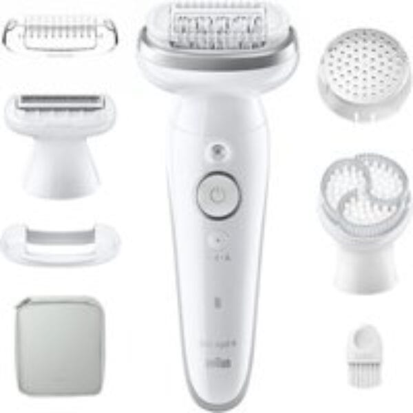 BRAUN Silk-épil 9 SE9-061 Wet & Dry Epilator - Silver