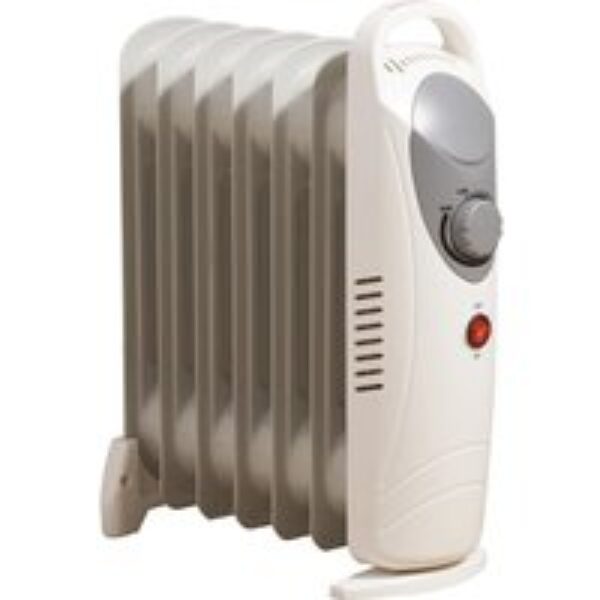 DAEWOO Mini HEA1140 Portable Oil-Filled Radiator - White