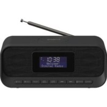 GROOV-E Zeus GV-CR04 DAB/FM Bluetooth Clock Radio - Black