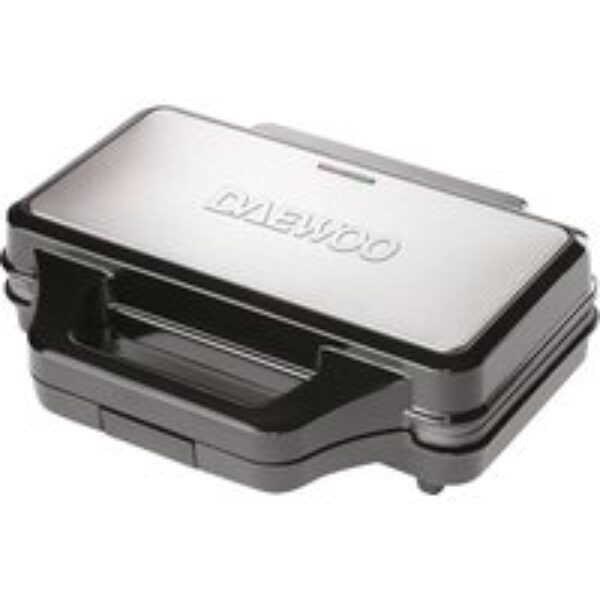 DAEWOO SDA1389 4-Slice Deep Fill Sandwich Maker - Black & Silver