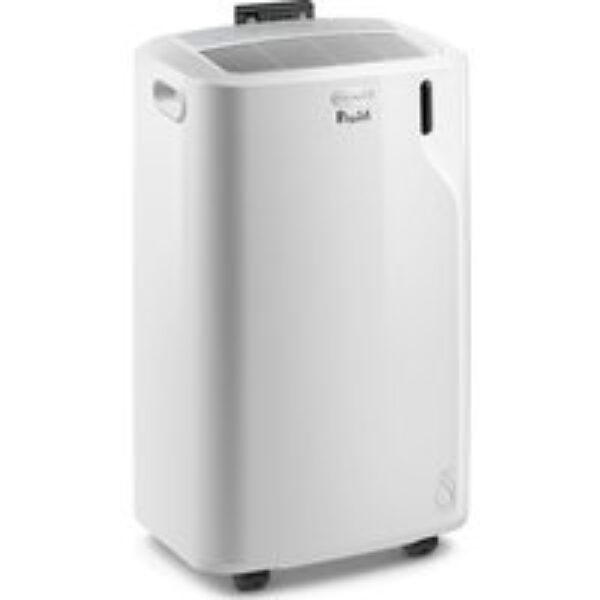 DELONGHI Pinguino EM77 ECO 9000 BTU Air Conditioner & Dehumidifier  White