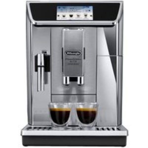 DELONGHI Primadonna Elite Experience ECAM650.85.MS Smart Bean to Cup Coffee Machine - Silver