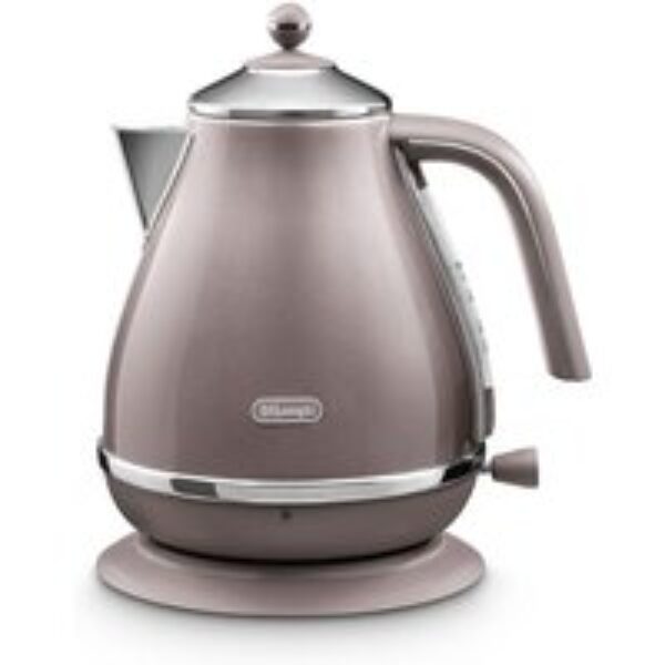 DELONGHI Icona Metallics KBOT3001.PK Jug Kettle - Violet