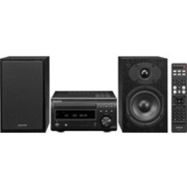 DENON DM-41DAB Wireless Traditional Hi-Fi System - Black