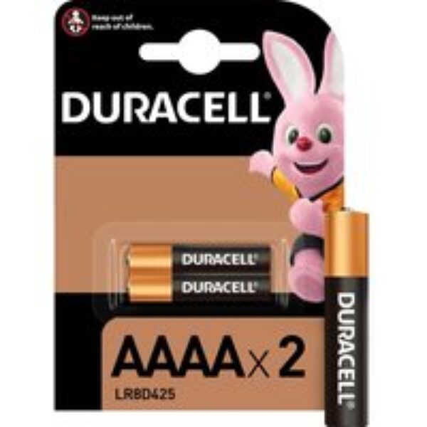 DURACELL Ultra AAAA Batteries - Pack of 2