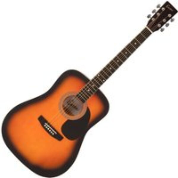 ENCORE EW100SB Acoustic Guitar - Sunburst