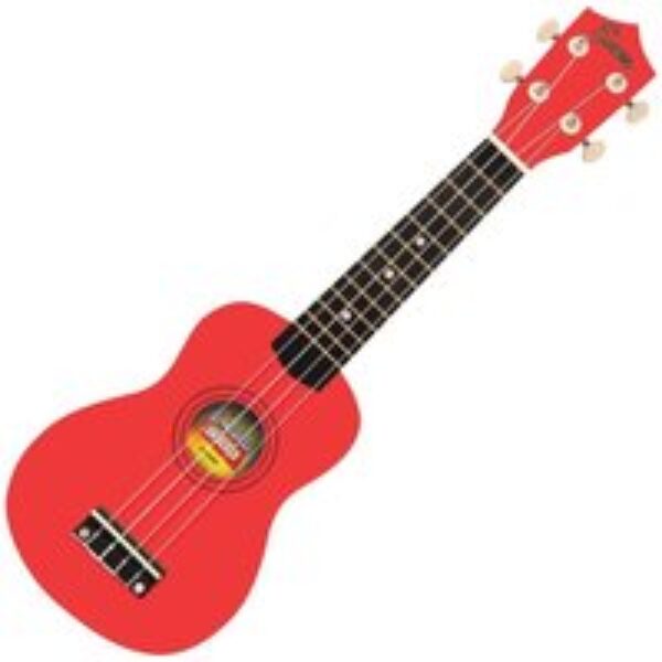 ENCORE EUK10RD Acoustic Ukulele - Red