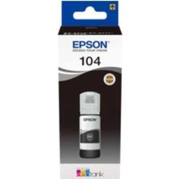 EPSON 104 Black Ecotank Ink Bottle