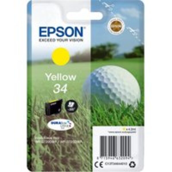 EPSON Golf Ball 34 Yellow Ink Cartridge