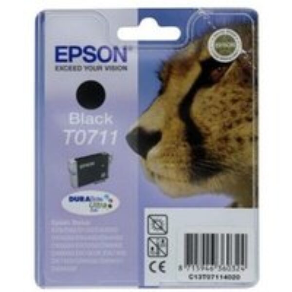 Epson Cheetah T0711 Black Ink Cartridge