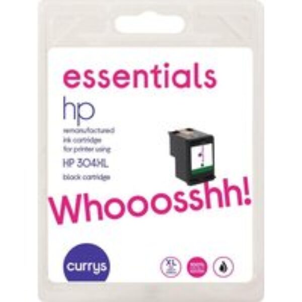 ESSENTIALS HP 304 XL Black Ink Cartridge