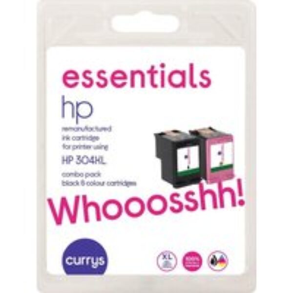 ESSENTIALS HP 304XL Black & Tri-colour Ink Cartridges