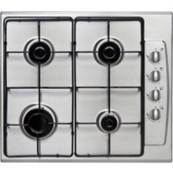 ESSENTIALS CGHOBX21 58 cm Gas Hob - Stainless Steel