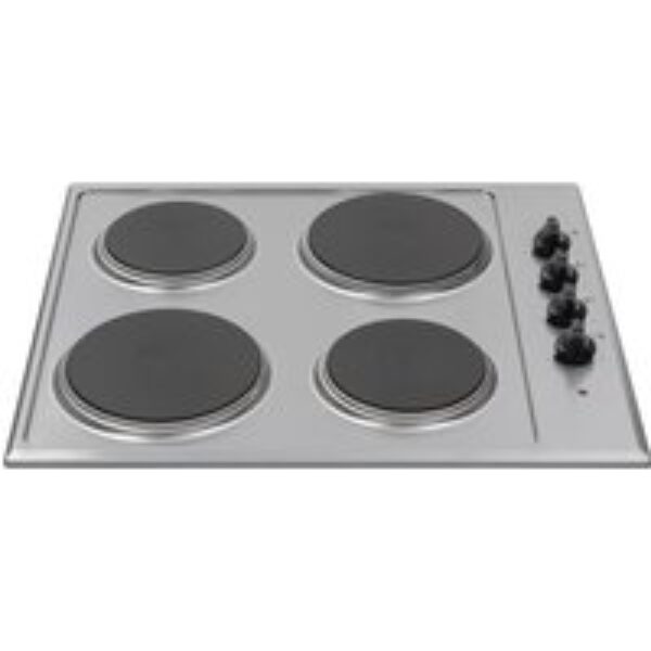 ESSENTIALS CSPHOBX21 58 cm Electric Solid Plate Hob - Inox