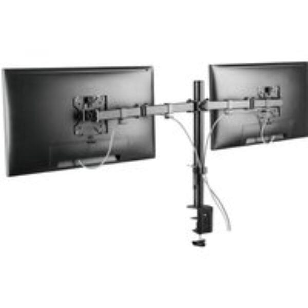 PROPERAV PB096 Dual Arm Full Motion 17-34" Monitor Desk Mount