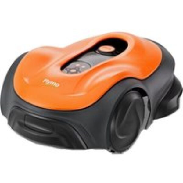 FLYMO UltraLife 1500 Cordless Robot Lawn Mower - Black & Orange