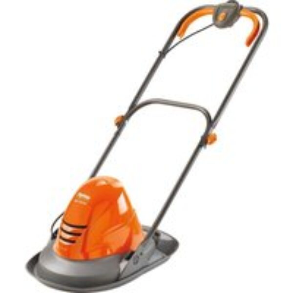 FLYMO Turbo Lite 250 Corded Hover Lawn Mower - Orange & Black