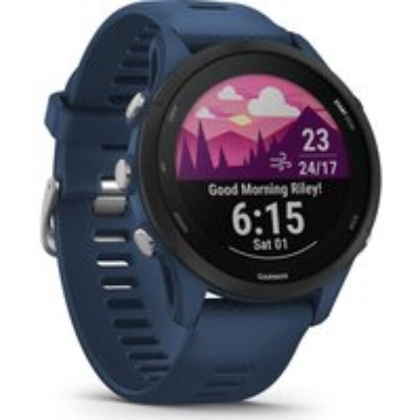 GARMIN Forerunner 255 Sports Watch - Tidal Blue