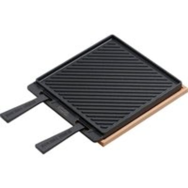 GEORGE FOREMAN GFDSG01 Dual Sided Griddle Plate - Black